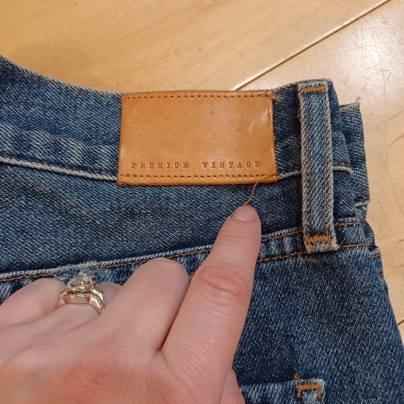 CITIZENS OF HUMANITY Premium Vintage Charlotte High Rise Straight /Undertone - Picture 14 of 16